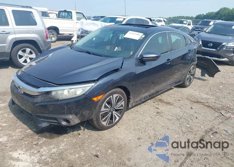 2016 Honda Civic Ex-L из США, поврежденный, VIN 19XFC1F79GE003492